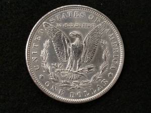 lot 22 image: 1889 High Grade Morgan Silver Dolla...