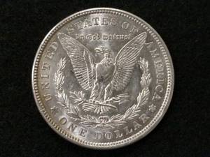 lot 43 image: 1921 D Morgan Silver Dollar...