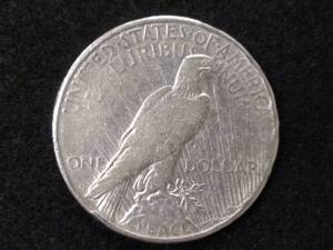 lot 60 image: 1922 S Peace Silver Dollar...