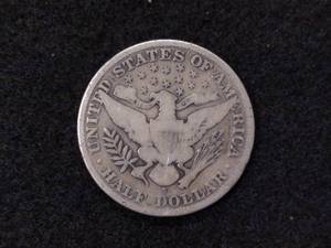 lot 88 image: 1912 S Barber Silver Half Dollar...