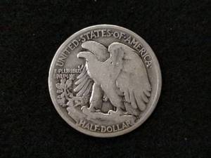 lot 89 image: 1917 Walking Liberty Silver Half Do...