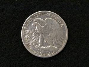 lot 93 image: 1918 S Walking Liberty Silver Half ...