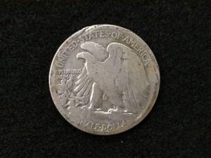 lot 95 image: 1920 Walking Liberty Silver Half Do...
