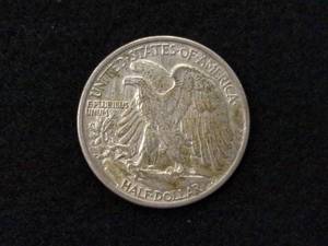 lot 97 image: 1936 D Walking Liberty Silver Half ...