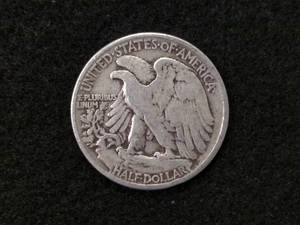 lot 99 image: 1942 Walking Liberty Silver Half Do...