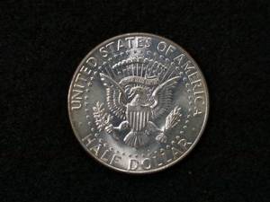 lot 116 image: 1964 BU Kennedy Silver Half Dollar...