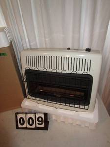 lot 9 image: Mr. Heater 30,000 BTU Propane Vent Free Heater