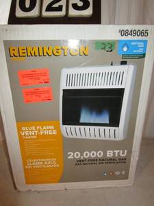 lot 23 image: Remington 20,000 BTU Vent Free Heater