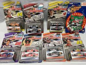 lot 52 image: Lot of 8 NASCAR Authentics Cars