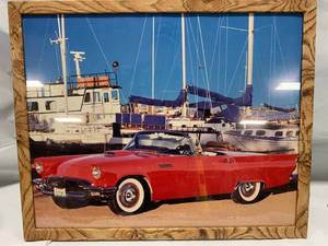 lot 95 image: Vintage Framed Thunderbird Photo