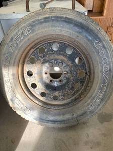 lot 103 image: Goodyear Wrangler ATS LT 275  65  R18