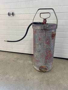 lot 105 image: Vintage Pump Sprayer