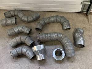 lot 108 image: Lot of 10 Stove Pipe Fittings