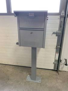 lot 109 image: DLX Commercial Mailbox (retails for over $300)