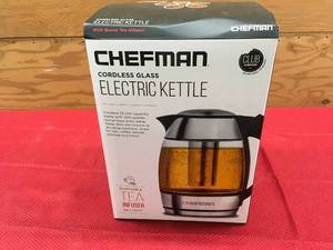Chefman Electric Kettle, Retail $29.99