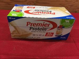 Premier Vanilla Protein Drink, Retail $26.99