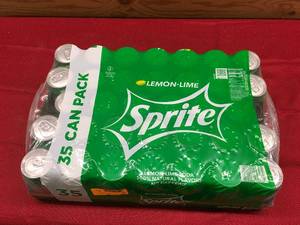 35 Pack Of Sprite, Retail $10.49
