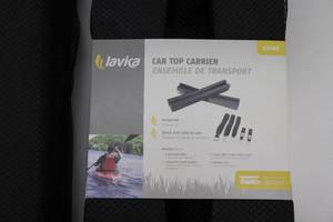 lot 44 image: (2) Car Top Kayak Carriers