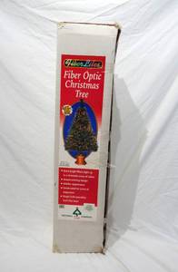 lot 9 image: Fiber Lites Fiber Optic Christmas Tree