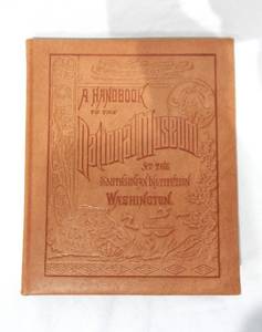 lot 52 image: Vintage Limited Edition A Handbook To the National Museum at the Smithsonian Institute Washington Leather Bound Book