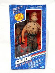 lot 23 image: Vintage 1992 Hasbro G.I. Joe Hall of Fame Rock N Roll Action Figure