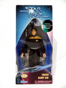 lot 62 image: Vintage 1997 Playmates Star Trek Ensign Harry Kim Action Figure