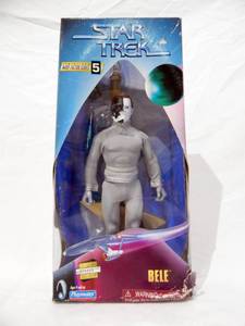 lot 65 image: Vintage 1998 Playmates Star Trek Bele Action Figure