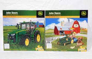 lot 73 image: Set of John Deere 1000 Piece Puzzles