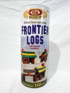 lot 78 image: Ideal Timeless Toys Frontier Logs Set