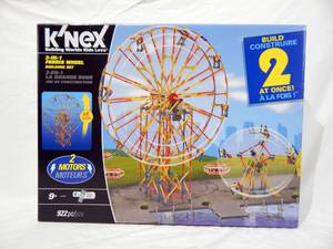 lot 77 image: New KNEX 2 In 1 Ferris Wheel Building Set