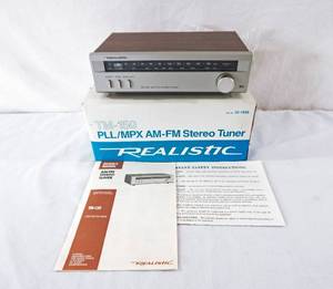 lot 113 image: New Open Box Realistic TM-150 PLLMPX AM FM Compact Stereo Tuner