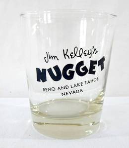 lot 161 image: Lot of 5 Vintage Las Vegas Hotel and Casino Bar Glasses