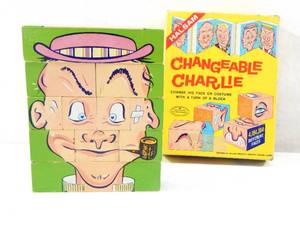 lot 207 image: Vintage 1960 Changeable Charlie Game