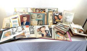 lot 217 image: Large Lot of Vintage John F Kennedy Memorabilia