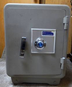 lot 97 image: Sentry Safe With Combination