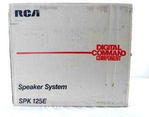 lot 14 image: New in Sealed Box RCA Digital Command Component Speaker System Model SPK 125E