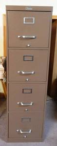 lot 96 image: Mercury Metal Filing Cabinet