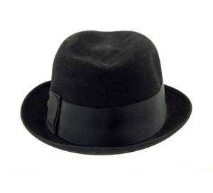 lot 47 image: Vintage 1940s Dobbs 5th Avenue New York Mens Homburg Hat