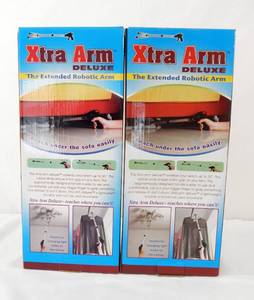 lot 62 image: Set of Two New in Box Xtra Arm Deluxe Extended Robotic Arms