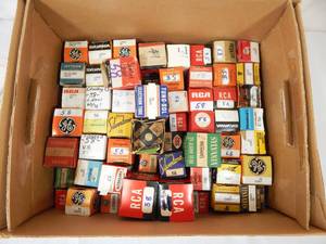 lot 67 image: Lot of Vintage Vacuum Tubes - Over 50 Tubes