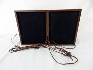 lot 93 image: Pair of Vintage Motorola Speakers