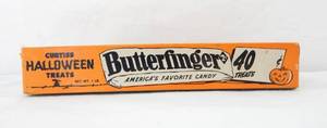 lot 9 image: Vintage 1958 Curtiss Butterfinger Box