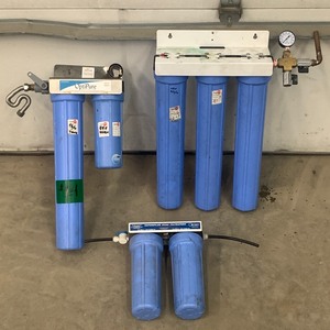 lot 14 image: Lot Of (3) Inline Water Filtration Systems