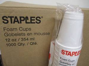 lot 117 image: Foam Cups