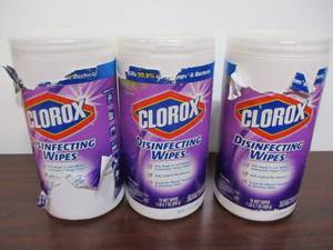 lot 72 image: Clorox Disinfecting Wipes