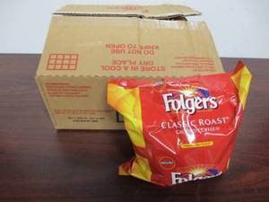 lot 30 image: Folgers Coffee