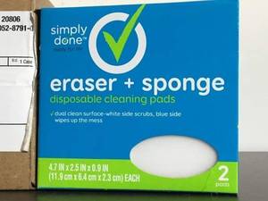 lot 14 image: Simply Done Eraser Sponges