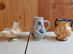 lot 41 image: Glass, Ceramic, Stonewear Pieces