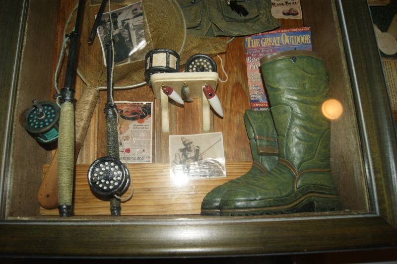 Fishing Shadow Box, Moving Sale #181