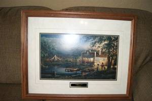 lot 31 image: Terry Redlin Print